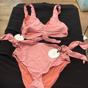 Tularosa Pink Bikini Set